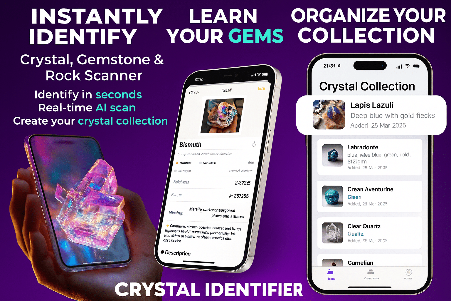 Crystal Identifier